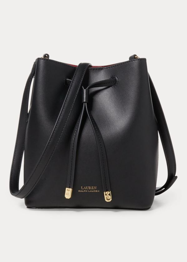 Bolsa Ralph Lauren Mujer Negros - Mini Debby II Drawstring - DENVW0867